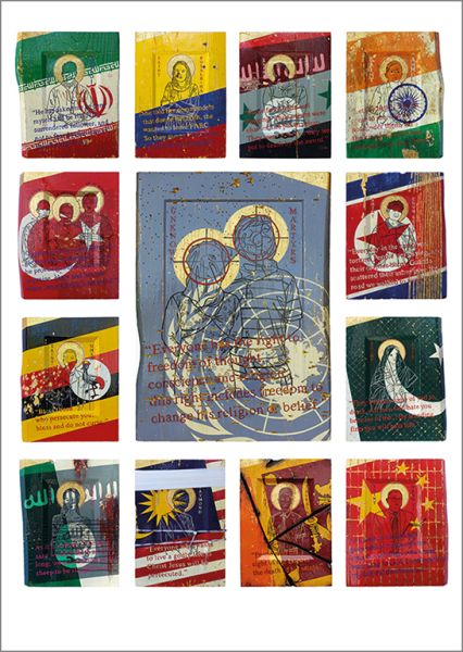 Iconostasis - postcard